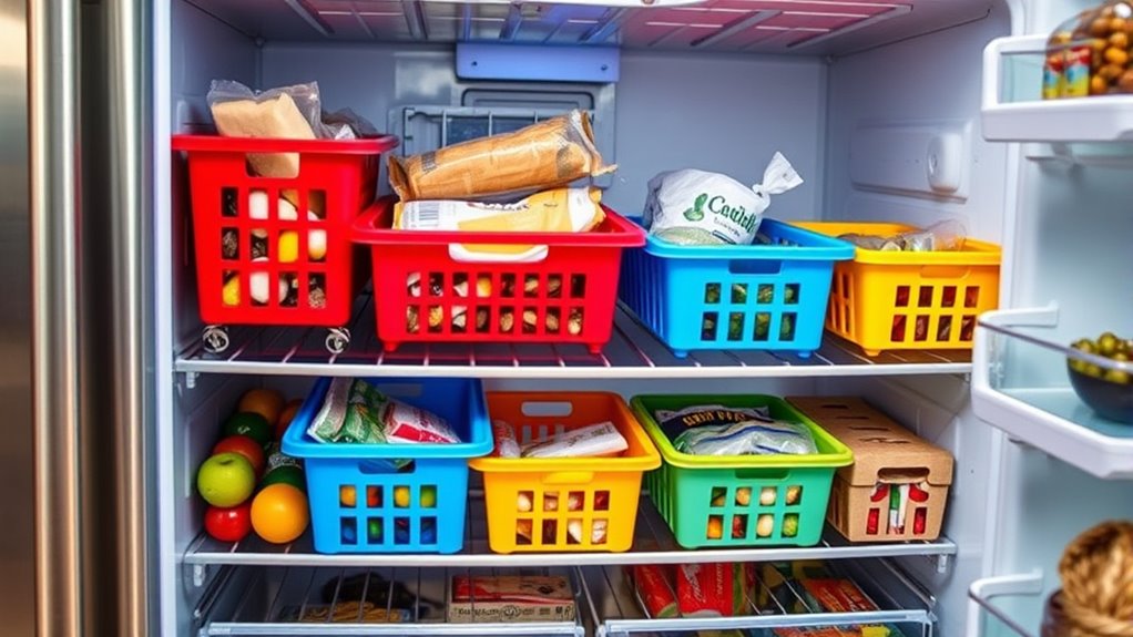 maximize freezer storage efficiency
