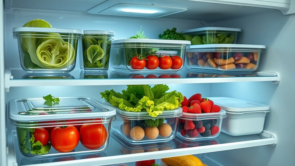 smart storage fridge containers